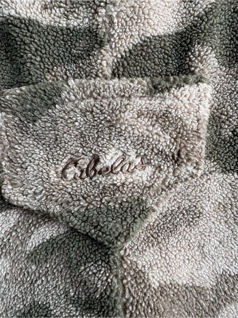 Cabela's Camouflage Sherpa Overalls - Olive & Tan - Picture 2 of 4